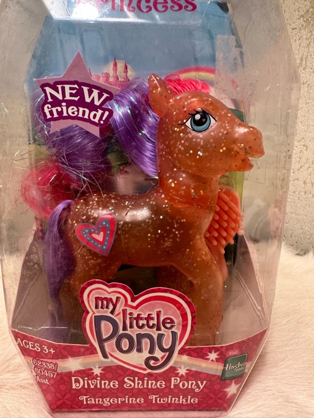 Hasbro My Little Pony Tangerine Pony with Purple & Pink Mane